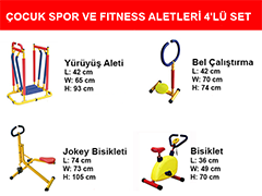 KAMPANYA 1 - OCUK SPOR VE FTNESS ALETLER 4'L SET