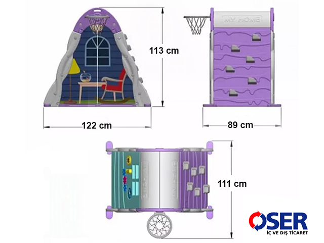 20732 - Potal Trmanmal ocuk Oyun Evi Teknik izim